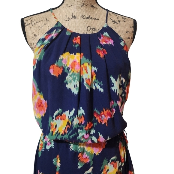 Joie Floral Mini Halter Sundress - Medium - Picture 3 of 8
